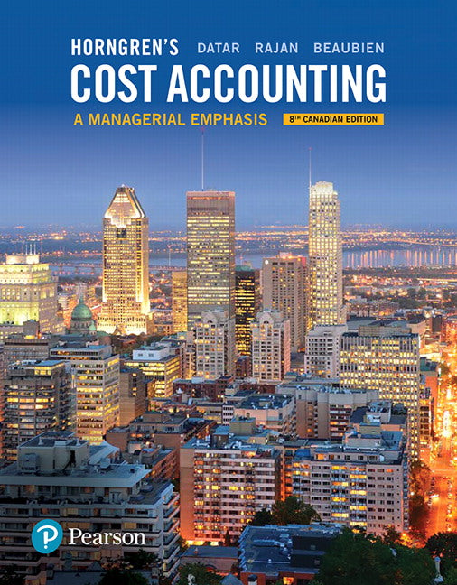 Horngren&#39;s Cost Accounting (Loose-Leaf)